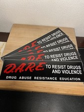 Vintage DARE Bumper Sticker picture