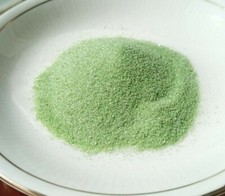 Natural Chrome Diopside Crushed Fine Powder for Painting,Mineral art,300/400 Cts picture