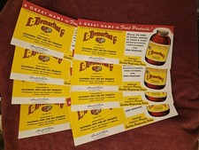 Vintage L. Demartini Company Blotter/Ad Cards c. 1940 lot of 8 - NOS picture