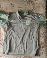 Authentic Ukrainian Army Combat Polo Shirt XL | Military Tactical T-Shirt picture