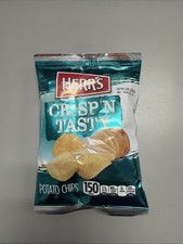 Herrs Factory Sealed Empty Bag Potato Chips picture