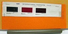 1939 1940 1947 1948 1949 1950 1952 International Harvester Truck Paint Chips picture