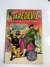 Daredevil 5 1st Appearance Matador Key Yellow Suit Wally Wood Silver Age 1964 picture