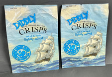 Jeremy Clarkson Diddly Squat Farm EMPTY Crisp Bags Advertising EMPTY X2 picture