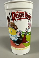 VINTAGE 1988 MCDONALDS WHO FRAMED ROGER RABBIT SOUVENIR CUP picture