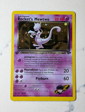 Pokemon Rocket's Mewtwo 008/009 Best of Reverse Holo Promo 70 HP English NM picture