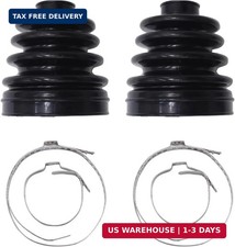 2 Pcs Rear Axle Inner and Outer CV Boot Kits Compatible for Polaris Sportsman 50 picture
