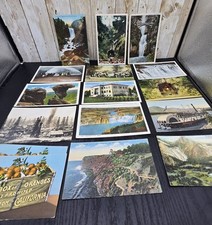 15 Antique Vtg Postcards California Oregon Idaho 1 2 Cent Stamp Falls Cave Ocean picture
