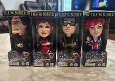 The Osbourne Family Talking Bobber Bobbleheads 2002 Ozzy, Sharon, Kelly & Jack picture