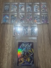 Yu-gi-oh Blue eyes white dragon collection bandai duel scene complete collection picture