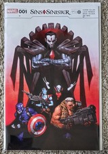 X-Men: Sins Of Sinister #1  E.M. Gist Variant LTD 750 Very Collectible picture