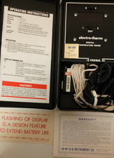 Vintage H-B Instrument Co Digital Thermometer Electro-Therm Temperature Tester picture