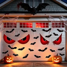 Halloween Garage Door Decorations 26 Pcs Large Halloween Garage Door Magnets ... picture