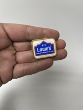 Vntg 1995 Lowe’s Store Setup Pin Lebanon PA #22 Employee Lapel Tie Tack Uniform picture
