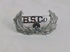 RARE Vintage Bethlehem Steel Co. Police Hat Badge - Obsolete picture