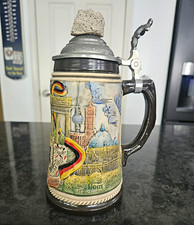 WW-Team Berlin German Capital Lidded Beer Stein Limited Edition Made in Germany picture