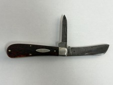 Rare 1940-1964 CASE XX Loom Fixer 6217 Red Bone Grail Pocket Knife picture
