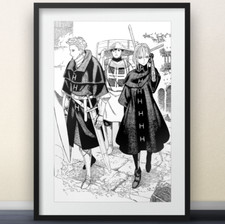 Tower Dungeon Tribute sketch by Yukinobu Tatsu - 11x17
