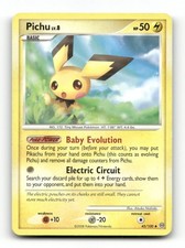Pichu 45/100 Uncommon SF Stormfront Pokemon LP picture