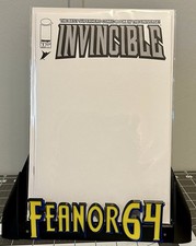 🌟FOIL🌟 INVINCIBLE #1 (2026 REPRINT)(BLANK/SKETCH VARIANT) COMIC BOOK picture
