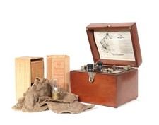 Mint, Working 1923 RCA Aeriola Sr. Radio w/Good Brass Base Tipped WD-11 In Box picture