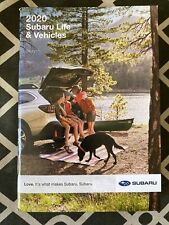 2020 Subaru Life & Vehicles Love Promise 48 Page Booklet, NEW  picture