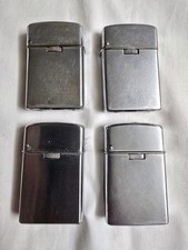 Vintage Sarome Set Of 4 Butane Gas Flip-Top Lighter. RARE picture