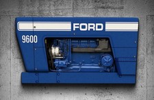 Wow Curved  Ford model 9600  Tractor Farm 3D Sign picture