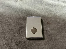 Vintage 1965 Zippo Lighter With Correct Insert - CHARTER NATIONAL picture