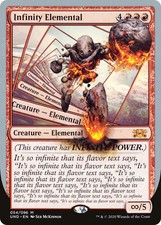 Infinity Elemental [Unsanctioned] Magic MTG picture