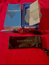 Benchmade 960 Red Aluminum Handle🔥 picture