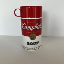 VINTAGE 1998 CAMPBELLS SOUP THERMOS 11.5 oz. With LID CUP NEW Never Used picture