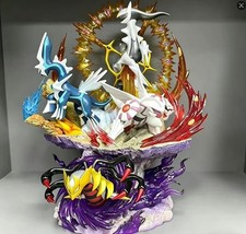 H38CM Arceus Statue Anime Figure Painted GK Model Light Up Collectibles Gift Toy picture