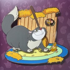 DEC WDCS D23 2026 Epic Rivals Jumbo Boxed Lucifer Jaq Gus Mice LE 500 Disney Pin picture