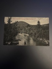 Squam River from Holderness Bridge, Holderness NH picture