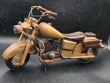 Vintage Wooden Motorcycle 14