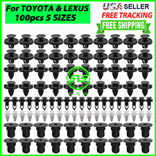 100x TOYOTA & LEXUS Trim Panel Clips Bumper Fender Push Pin Rivet 7 8 9mm Engine picture