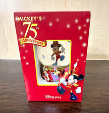 Disney Store Mickey Mouse 75th Anniversary Special Edition Snow Globe w/ Box picture