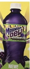 😎2x 20oz Mountain Dew Blackberry Citrus Bottles 2026 Only Sold At Casey’s  picture