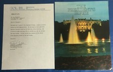 1978 The Presidents House Booklet President Gerald Ford and Archives Letter  picture