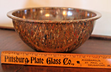 VINTAGE 11.5 INCH TEXAS WARE CONFETTI SPLATTER  MIXING BOWL #125 MELAMINE MELMAC picture