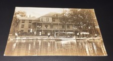 Vintage Postcard Of Massachusetts Lake House 1908 Posted picture