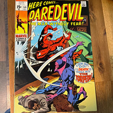 Marvel Daredevil #59 (7.5) 1st App of Torpedo and Crimewave picture
