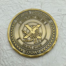 USAF 419th Flight Test Sq Global Power Bomber Test Challenge Coin  #2 picture