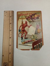 Vintage Halloween postcard Devil 1909 postmark picture