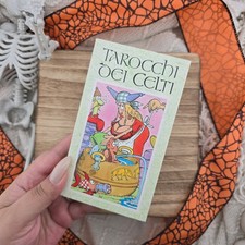 Tarocchi Dei Celti Tarot Cards 22 Card Complete Deck 1991 Vintage Pietro Alligo picture