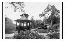 Lake Mohonk New York Lakeside Gazebo Standard Postcard COPY RPPC picture