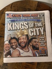 June 18 2026 New York Knicks Championship Parade NY Post Special Edition picture