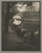 c.1909 ALVIN LANGDON COBURN LONDON - PADDINGTON CANAL picture