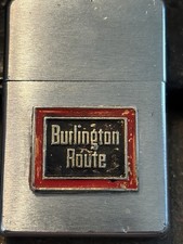 Zippo Lighter Burlington Route Railroad  picture